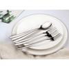 YFWOOD Mixed Cutlery Set, Dinner Spoons x 2 and Dinner