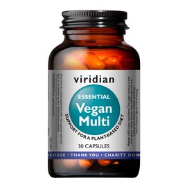 Viridian – Essential Vegan Multivitamin – 30 Caps