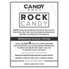 Orange Rock Candy Crystal Sticks - Orange Flavored - 12