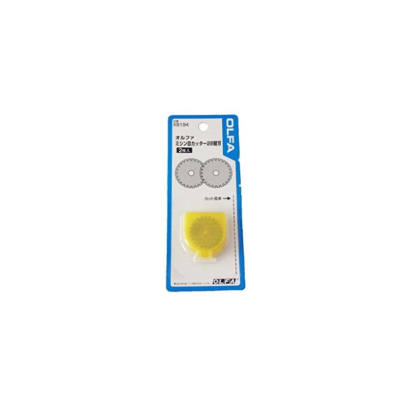 OLFA Perforated Cutter 28 Replacement Blade XB194 Set of 3