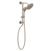 Moen Brushed Nickel 8-Inch Fixed Single Function Round Wide Rainshower