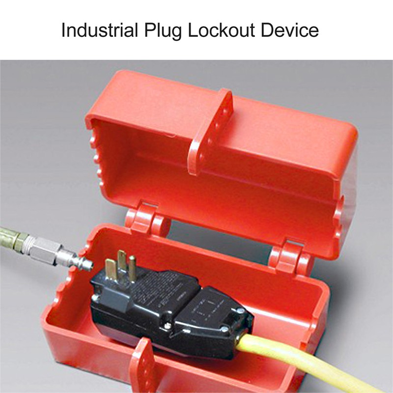 Electrical Plug Lock 5mm Wall Thickness Industrial Power Outlets Plug