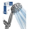 6-Mode High Pressure Handheld Shower Head Set, Consumer Reports Recommended