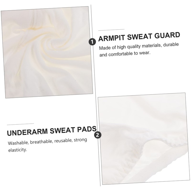 BIUDECO Quick Absorb Cotton Underarm Sweat Vest Block Armpit Sweat