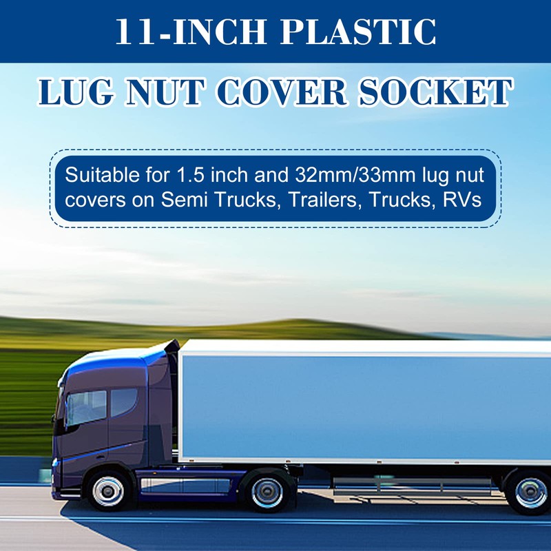 HQALTY Lug Nut Cover Socket HEX Shape Installation Tool for