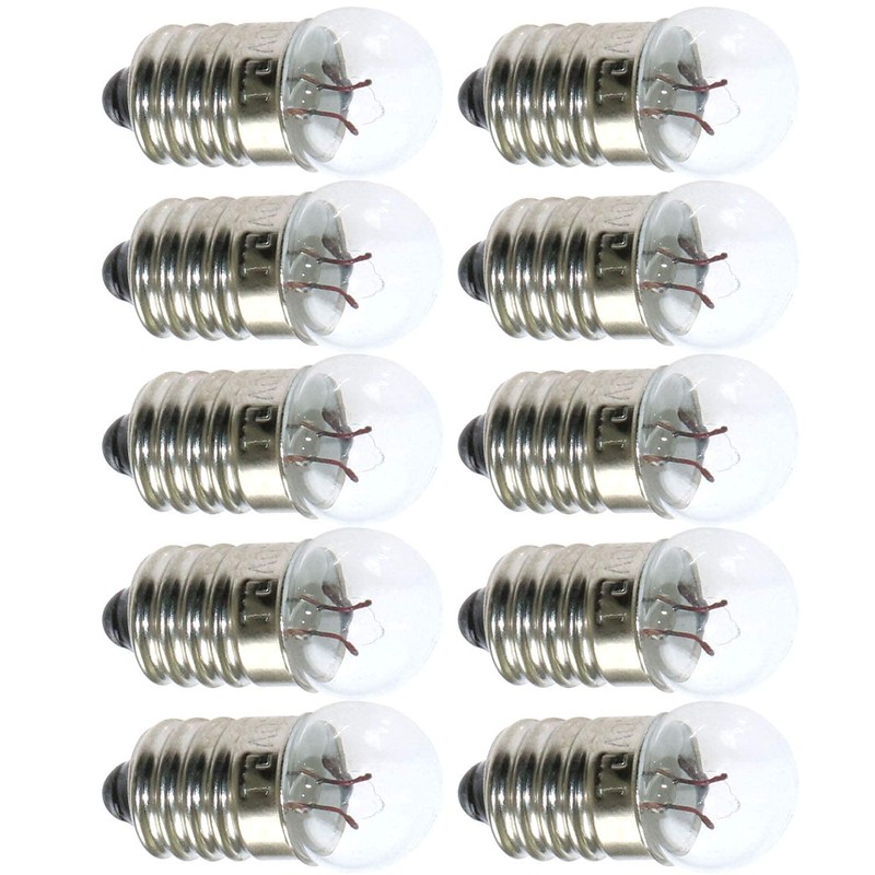MEETOOT Set of 10 Mini Bulbs and 5 Bulb Holders