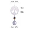H&D Crystal Rainbow Suncatcher, Hanging Metal Pendant