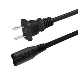 KONKIN BOO 2-Prong AC Power Cord for KOHE 006 KOHE006 Ultrasonic Cleaner Jewelry Machine
