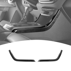 for Colorado Gear Shift Side Panel Trim Cover Fit for Chevy Colorado/GMC Canyon 2014-2022 Black Carbon Fiber Interior Accessories 2pcs