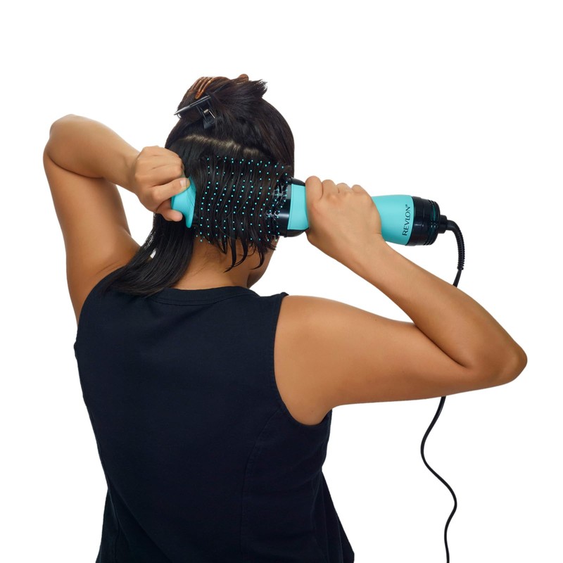 Revlon RVDR5222JPMNT2 Blow Brush Dryer, Mint Black
