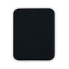 ErgoWorks Wedge Mouse Pad - Black, 7" x 8.875" x