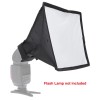 Universal Black Foldable Soft Flash Light Diffuser Softbox Cover Photography