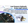 Low Pressure Hydraulic Brake Light Switch Street Hot Rod, Universal
