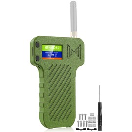 Case for Heltec Mesh Node T114 Board with 3000mAh Battery Set, with Display Window Type C Port and 915 MHz Lora Antenna Interface for Meshtastic Arduino LoRawan IOT Mesh Node T114 (N36 Case, Green)