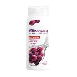 Bilka Upgrape Gesichtsreinigung Milch Mavrud Age Expert - Anti-Aging Gesichtsreiniger & Make-up Entferner mit Collagen & Mavrud-Traubenextrakt für Tiefenpflege, 200 ml