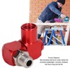 4Pcs 360 Degree Air Hose Connector 1/4in NPT Thread Industrial