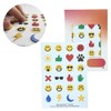 Tactile Emoji Stickers - 24 Emotional Relief Stickers for Blind