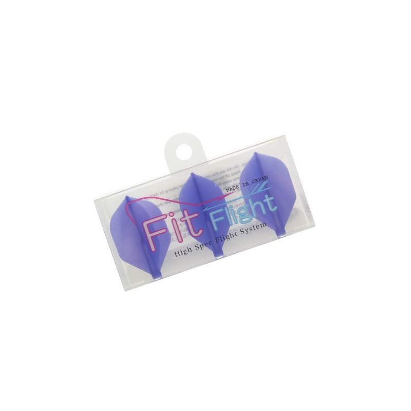 Darts Flight [Fit Flight] rocket D Blue Pack of 3 