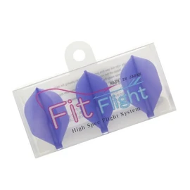 Darts Flight [Fit Flight] rocket D Blue Pack of 3 
