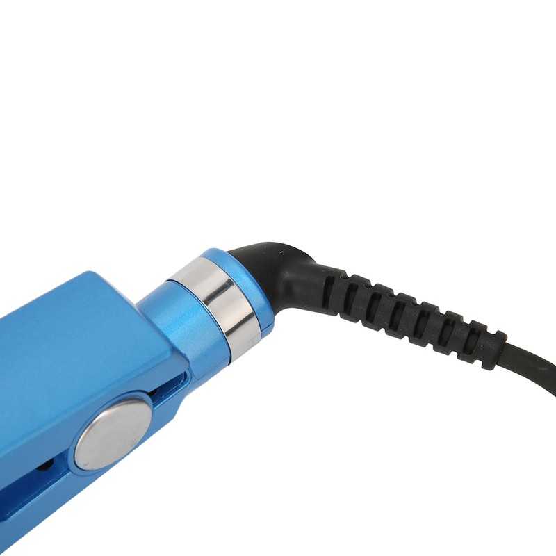 45mm Panel Dual Use Hair Straightener Curler Negative Ion Adjustable