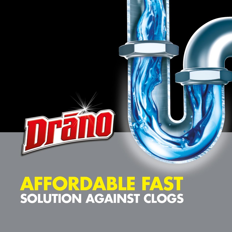 Drano Liquid Drain Clog Remover and Cleaner for Shower or