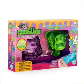 Gooblins 2 Pack, Stretch and squeeze the slime & build your skeleton from the bones!