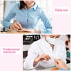 Mudder 4 Pack Glass Nail File Shiner Files Kit Crystal