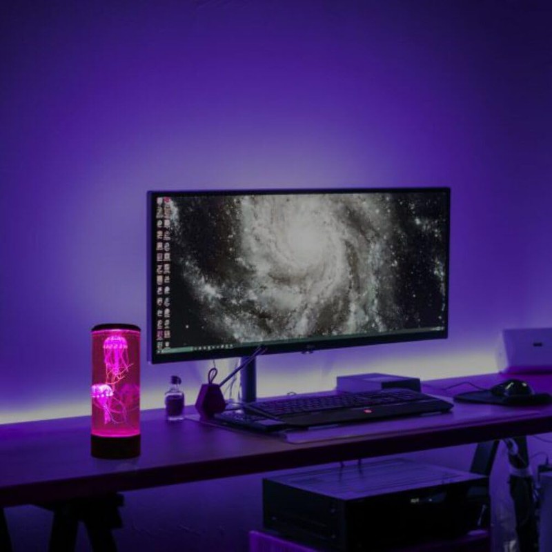 Playlearn 15" Jellyfish Lamp - LED Color Changing Mood Light