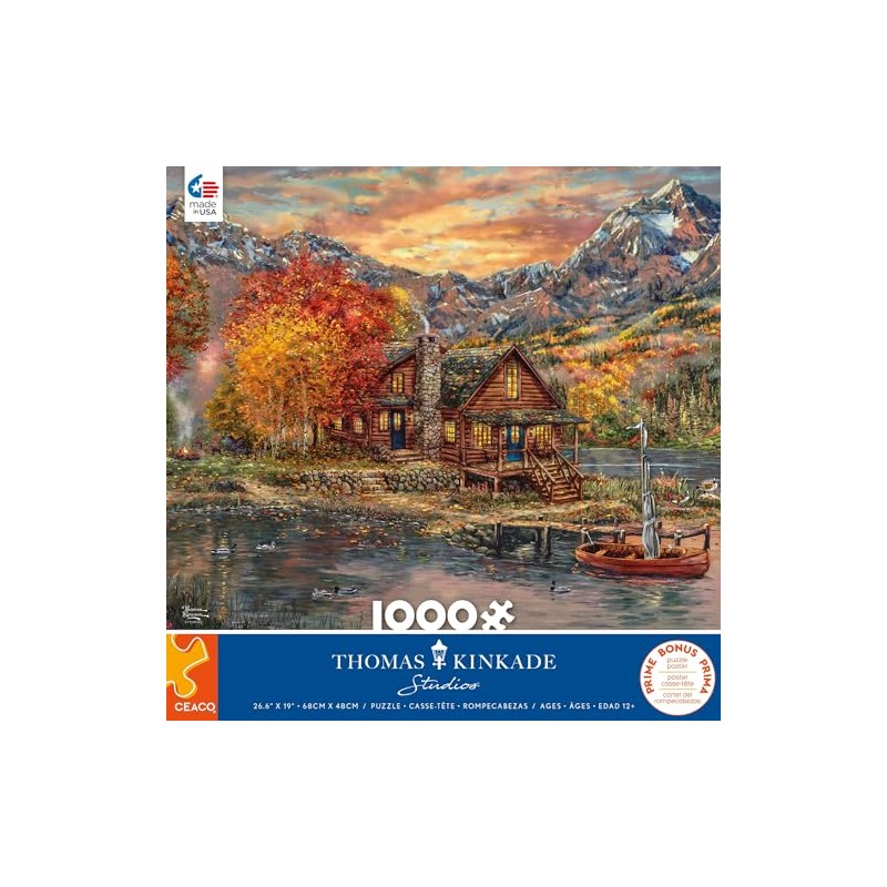 Ceaco - Thomas Kinkade - A Perfect Fall Day -