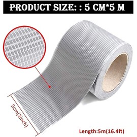 Leakage Repair Waterproof Tape for Pipe Leakage Roof Water Leakage Solution Aluminium Foil Tape Waterproof Adhesive Tape Sealing Butyl Rubber Tape for Leakage