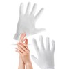 ROMAXO 2 Pairs 100% Cotton Moisturising and Protective Gloves Cotton