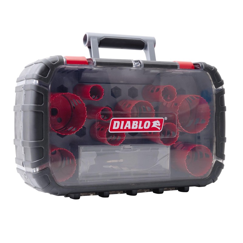 Diablo General Purpose Bi-Metal Hole Saw Set - Fits with