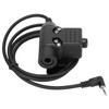 U94 PTT Military Adapter Military Radio Headset Adapter Compatible for