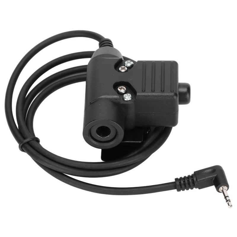 U94 PTT Military Adapter Military Radio Headset Adapter Compatible for