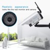 Solar Power Dummy Camera, Outdoor Fake Security Home CCTV Adjustable
