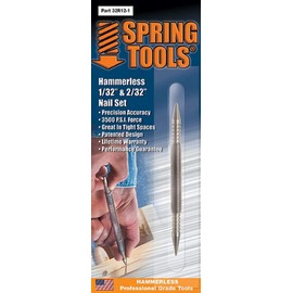 Spring Tools 32R12-1 1/32" & 1/16" Two Bit Snapper Nail Setter