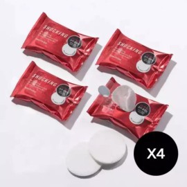 The Shocking 4개입 더 쇼킹 립앤아이 리무버 패드 30매 [[2개]루미너스 여신광채 비비 45g] 4-Pack The Shocking Lip and Eye Remover Pads 30 Sheets [[2-Pack] Luminous Goddess Radiance BB Cream 45g]