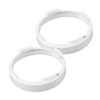Zerodeko 2pcs Exhaust Hose Connector Adapter for Air Conditioner Coupler