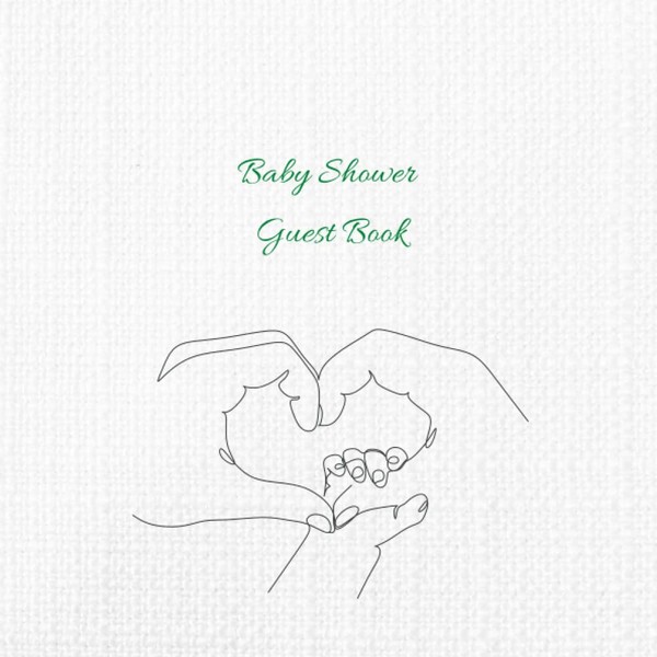 Baby Shower Guest Book: Welcome Baby. Keepsake Memory Advice For