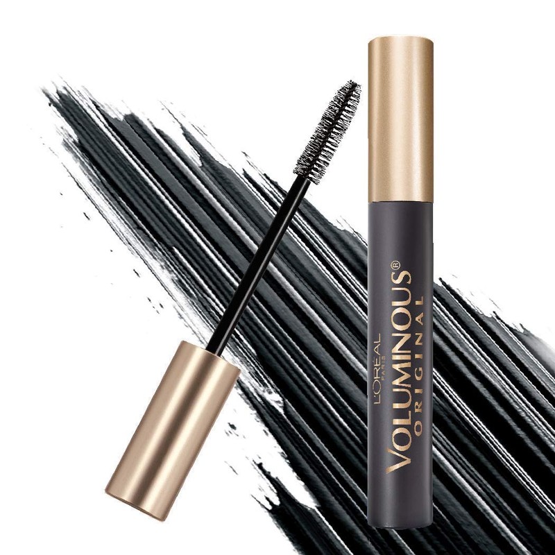 L'Oreal Paris Voluminous Waterproof Mascara, Black, 0.28-Fluid Ounce