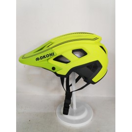 Bike Helmet (Yellow Black, M: 54-58 cm)