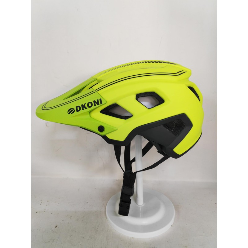 Bike Helmet (Yellow Black, M: 54-58 cm)