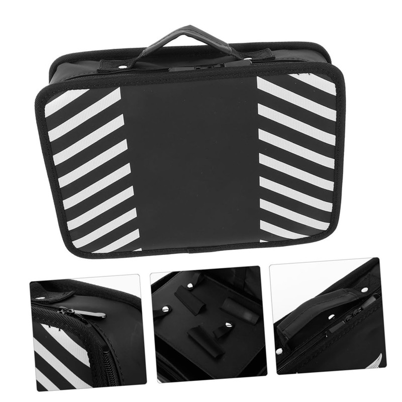 SAFIGLE Lightweight Hairdressing Tool Bag Durable Canvas Scissor Pouch for