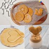 LENITH Dalgona Korean Sugar Candy Cookies Cutters Stainless Steel Making