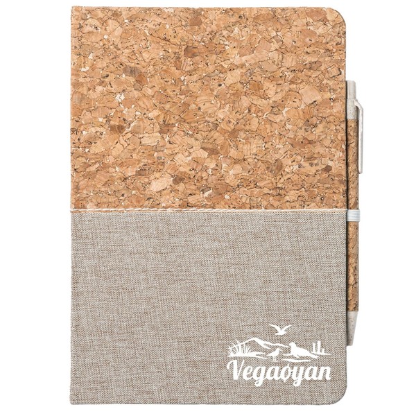 Huuraa Notebook Vegaøyan Gift diary with cork cover 80 sheets
