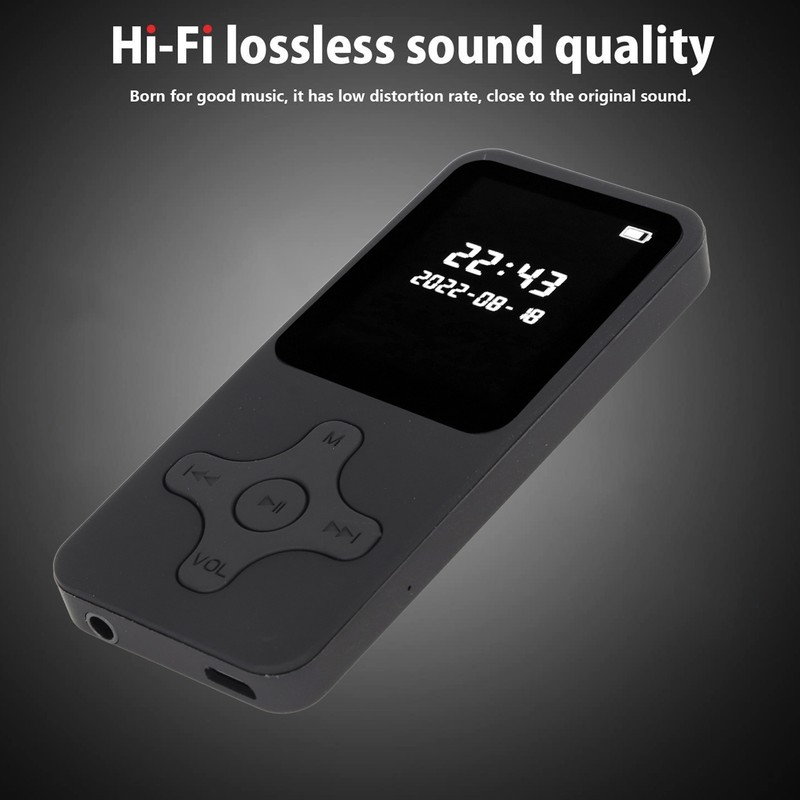 MP3 MP4 Player Bluetooth 5.0 Ultra Thin Digital LCD 1.77