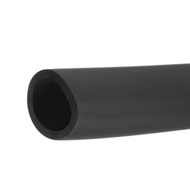 Rebower Pipe Insulation Hoses Heat Protection Foam Hose Handles [For Plumbing Insulation Sleeve] - 38mm ID/3.3ft/Black