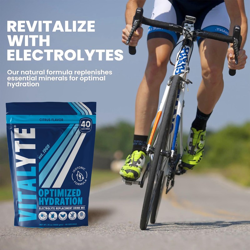 Vitalyte Electrolyte Powder (35 oz, 40 Servings Per Container)-Isotonic Drink