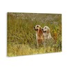 Stupell Industries Happy Dogs Field Day Canvas Wall Art, design