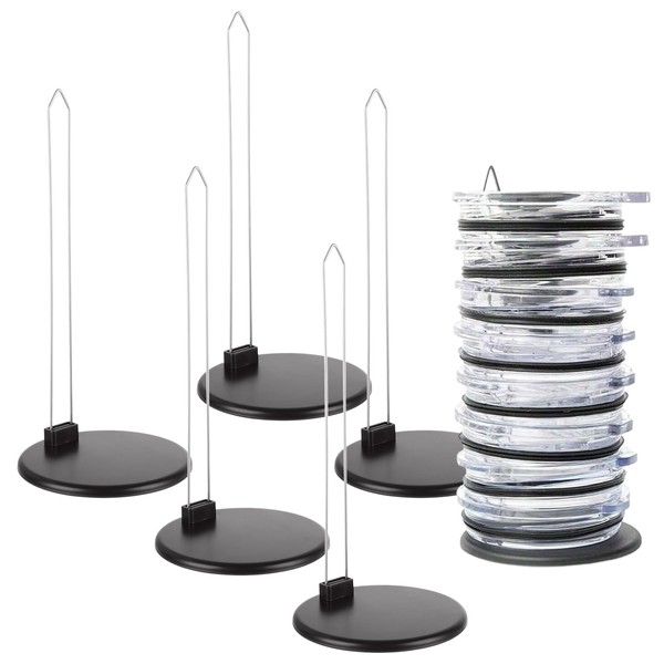 MUXHEL 6 Pcs Tumbler Lid Organizer, Vertical Storage Cup Lid